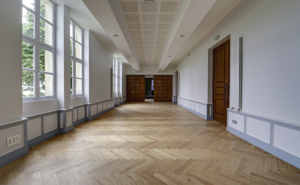 Rénovation du parquet du château de jalesne