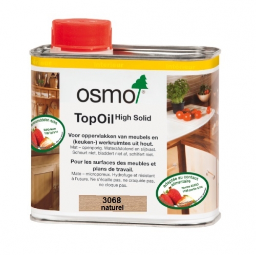 Huile Cire Top Oil Naturel pour surfaces bois - OSMO 3068