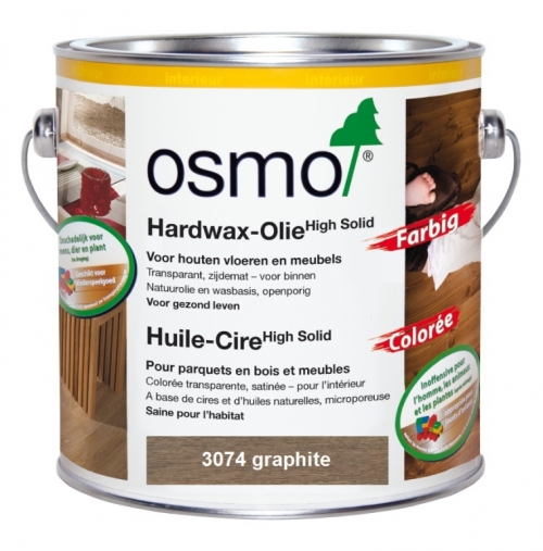 Huile Cire Colorée Graphite OSMO