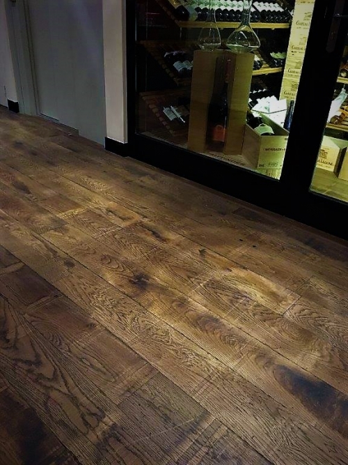 Parquet en bois massif - chêne saint lazare